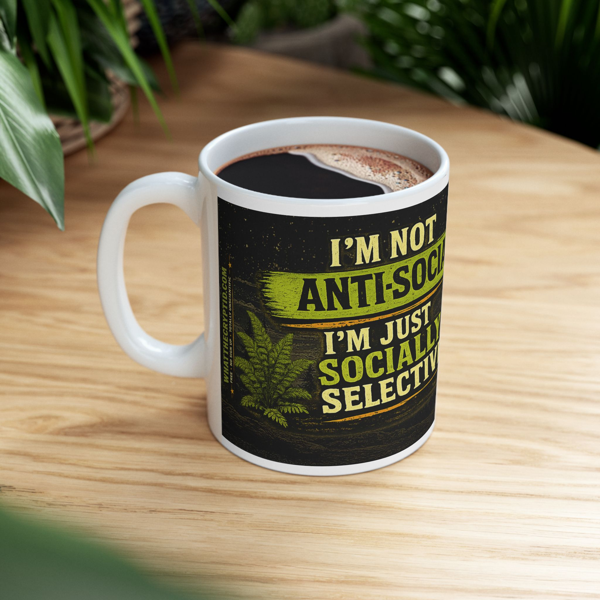 Bigfoot "Probably Not Bigfoot" Coffee Mug — What The Cryptid? - Image 5