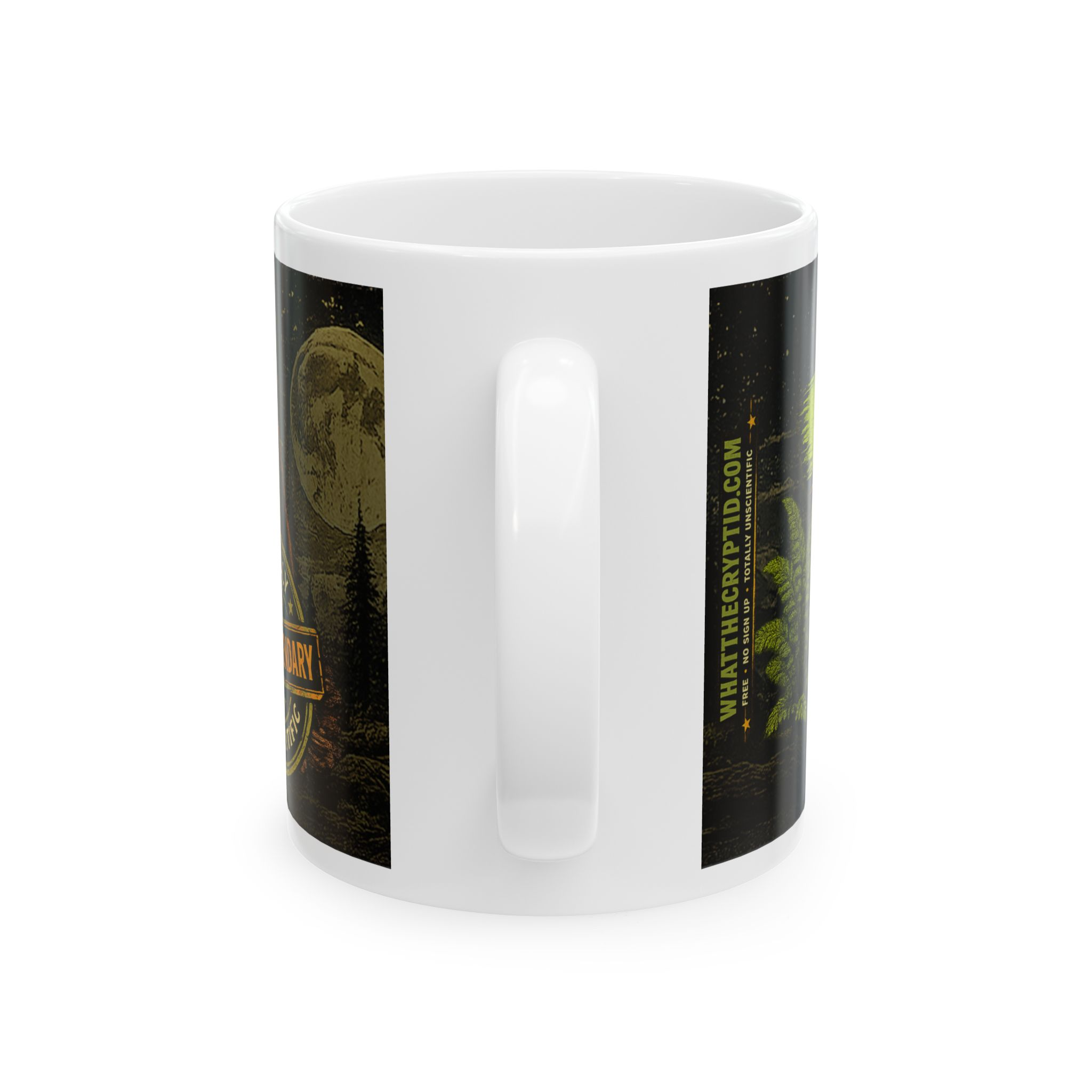 Bigfoot "Probably Not Bigfoot" Coffee Mug — What The Cryptid? - Image 3