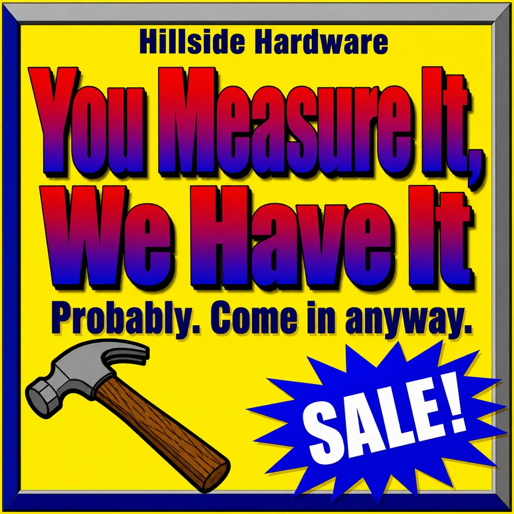 You Measure It, We Have It
