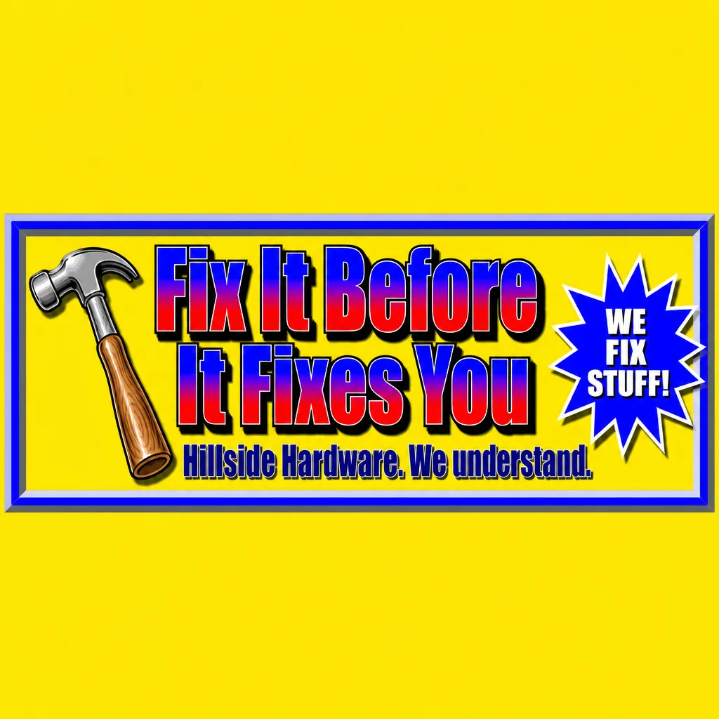 Fix it before it fixes you