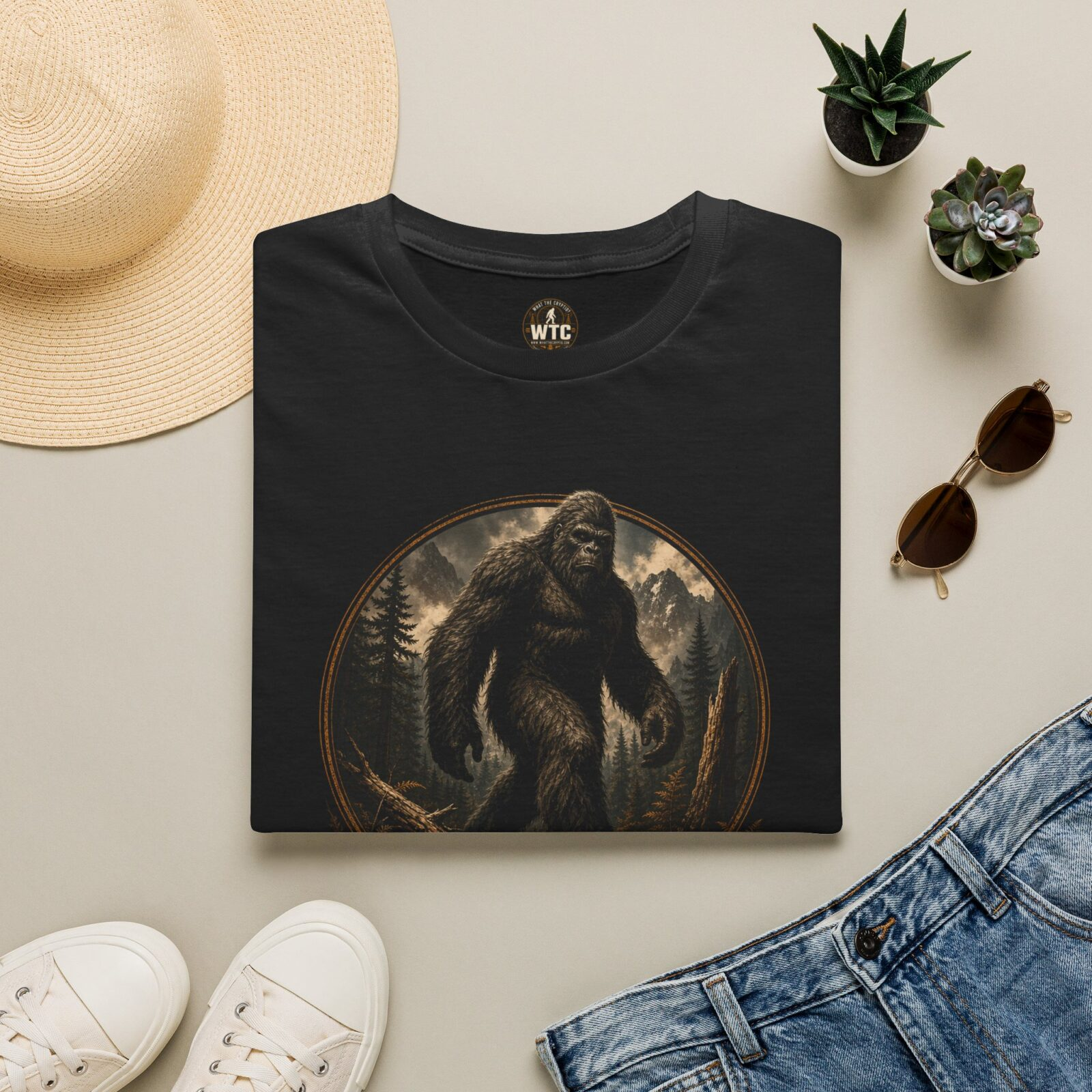 Bigfoot "Field Classified" T-Shirt — What The Cryptid? - Image 2
