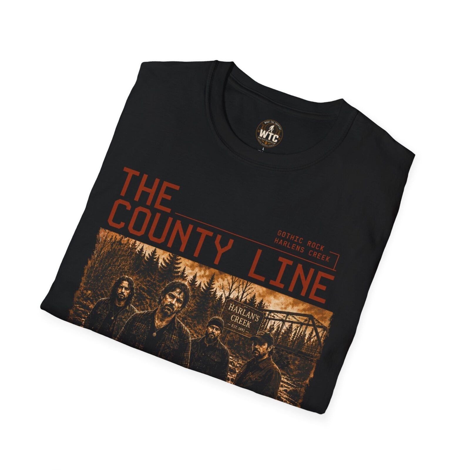 The County Line Band T-shirt 1996 — What The Cryptid? - Image 9