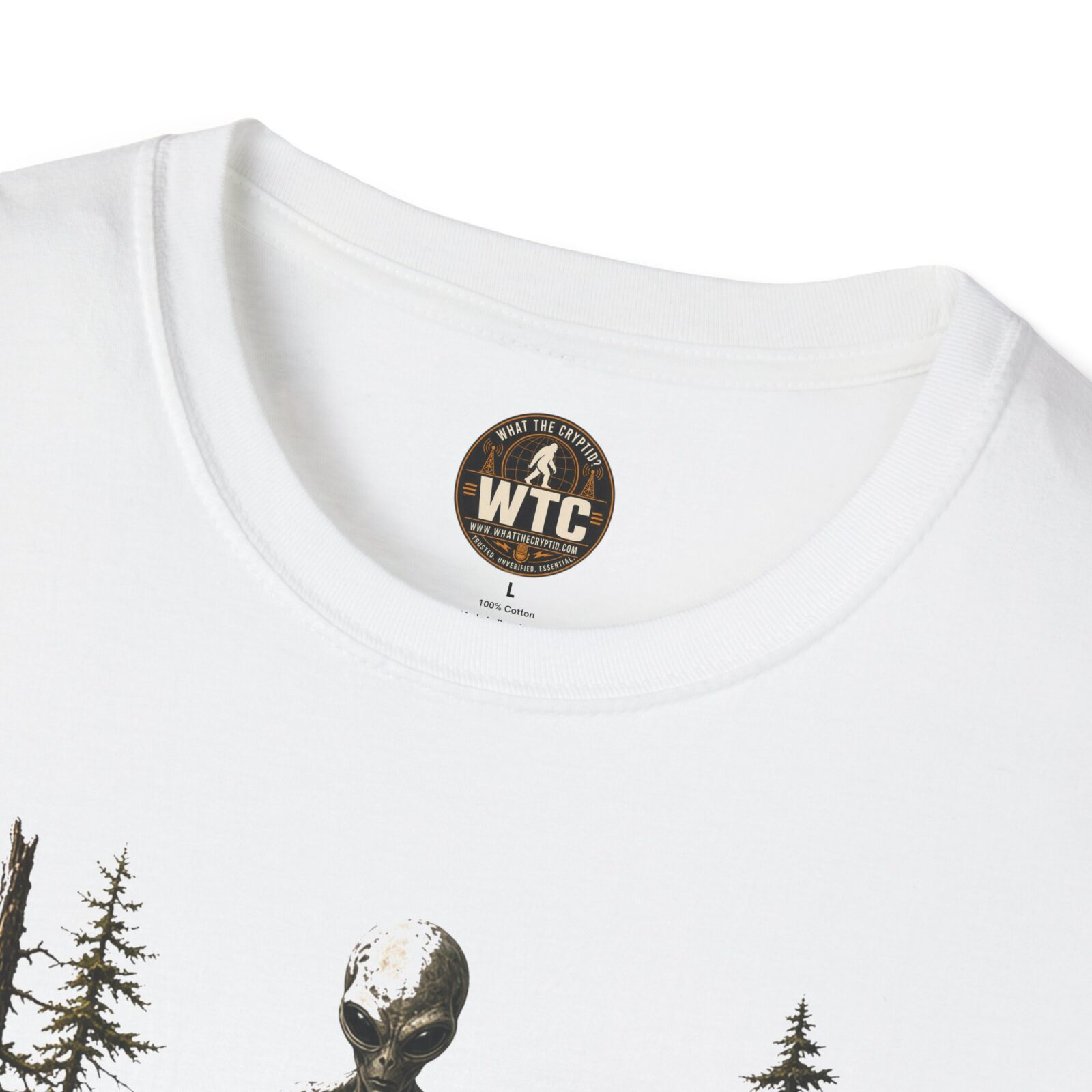 Alien Greys - They Weren't Asking Permission T-shirt — What The Cryptid? - Image 11
