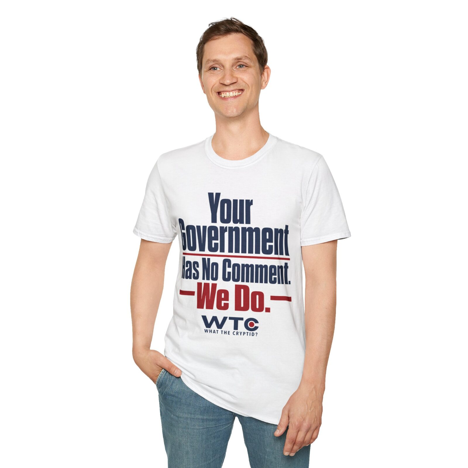 Your Government Has No Comment - We Do - WTC T-Shirt — What The Cryptid? - Image 2