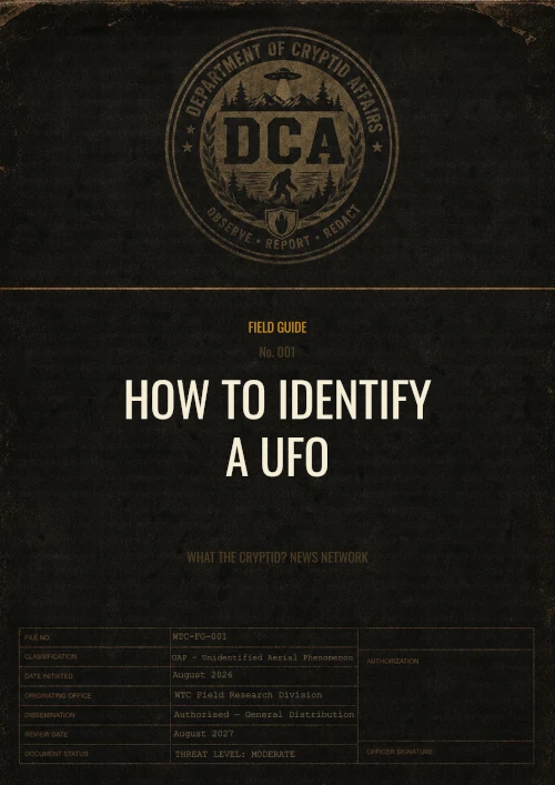 How To Identify a UFO