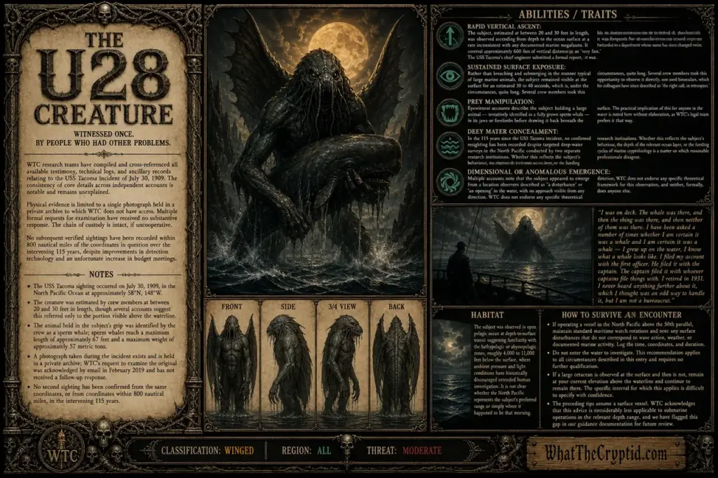 The U28 creature