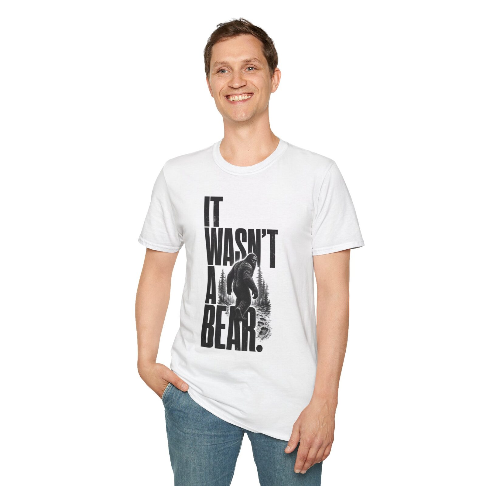 Bigfoot - It Wasn't a Bear T-shirt — What The Cryptid? - Image 8