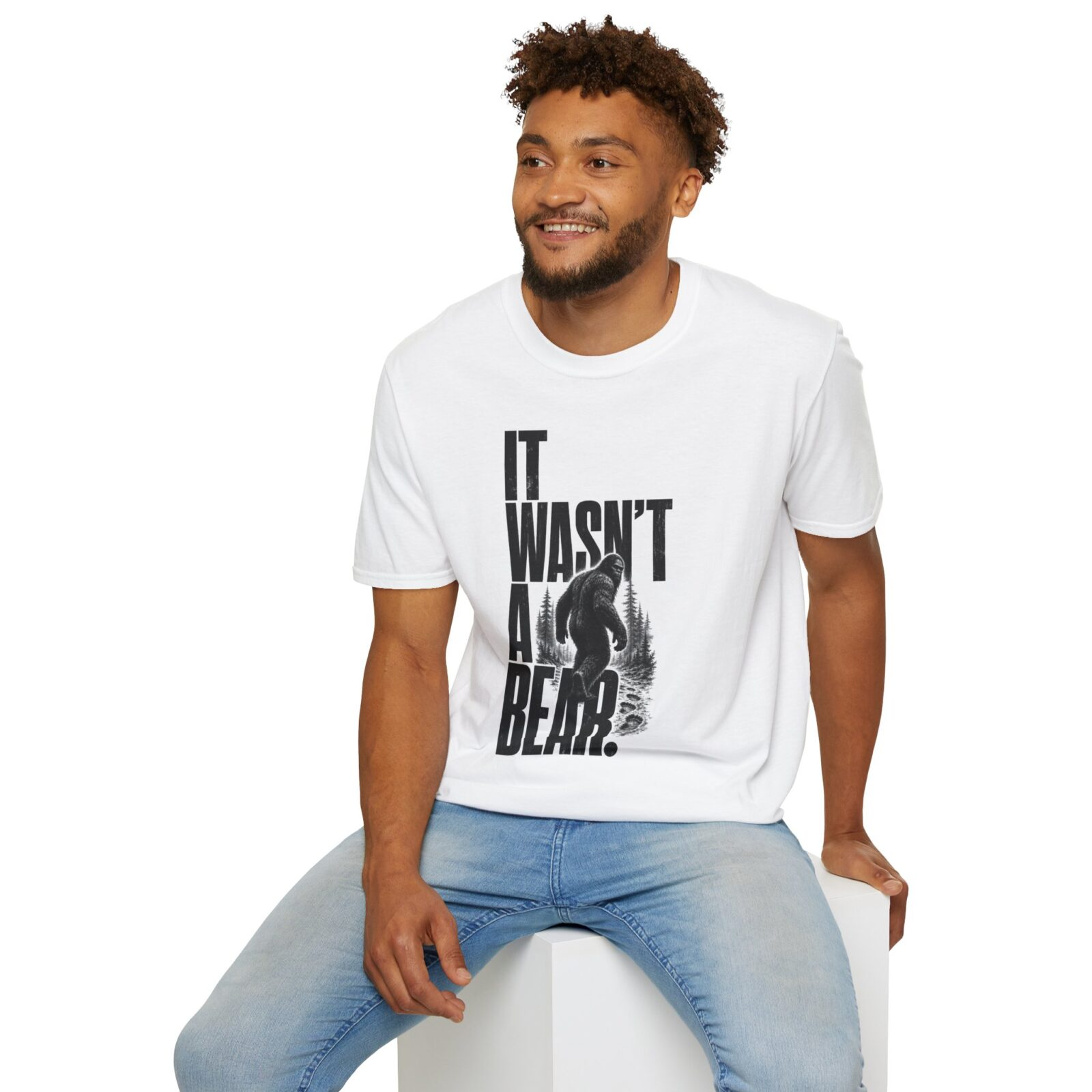 Bigfoot - It Wasn't a Bear T-shirt — What The Cryptid? - Image 7